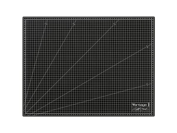 Dahle skärmatta 45 x 60 cm svart VANTAGE skärmatta A2 (74-10672-20144)