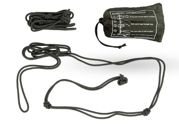 Ticket To The Moon TMROPE, Nylon, Sort, 2,4 m, 5 mm, 2 stykker