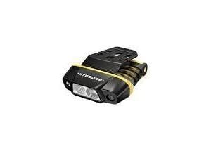 Nitecore NU11, Hodebåndslommelykt, Sort, Gult, Plast, 1 m, IPX5, 2 lamper