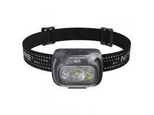 Nitecore NU31, Hodebåndslommelykt, Grå, Aluminium, Polykarbonat (PC), 1 m, IP66, LED