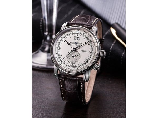 Zeppelin 7640-1 ur Wrist watch Hanstik Kvarts Sølv