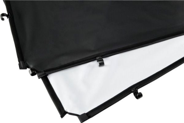 Lastolite Skylite Rapid Medium Fabric - Reflektor - sort/hvid - tekstilark - 100 cm x 200 cm