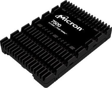 Micron 7500 PRO - SSD - Read Intensive - kryptert - 7.68 TB - intern - 2.5" - U.3 PCIe 4.0 (NVMe) - 256-bit AES, 3072-bit RSA, 208-bit RSA - TCG Op...