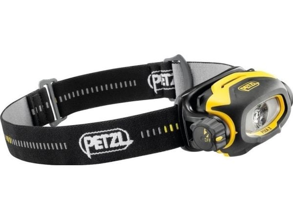Petzl PIXA 2 - Hodelykt - LED - 2-modus - svart/gul