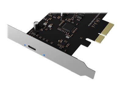 ICY BOX IB-PCI1901-C32 - USB-sovitin - PCIe 3.0 x4 - USB-C 3.2 Gen 2x2 x 1 - lajittelu - lajittelu