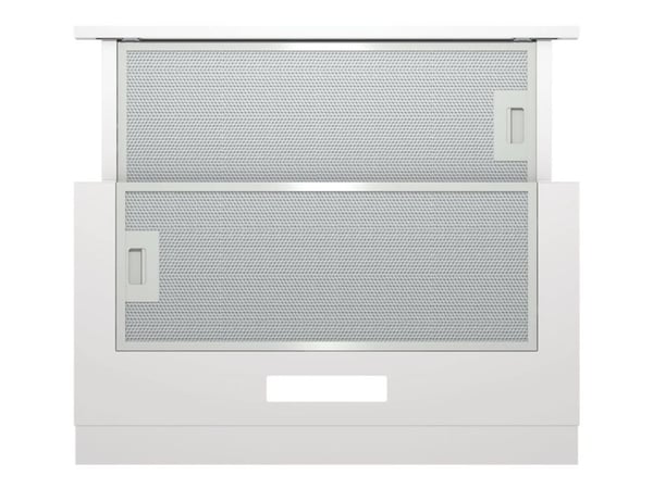 Gorenje Essential TH60E3W - Panser - teleskopisk - bredde: 60 cm - dybde: 30.6 cm - ekstraksjon og resirkulasjon (-) - hvit