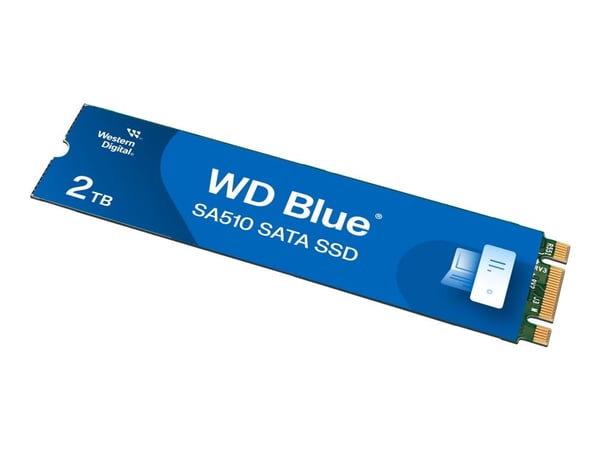 WD Blue SA510 - SSD - 2 TB - intern - M.2 2280 - SATA 6Gb/s