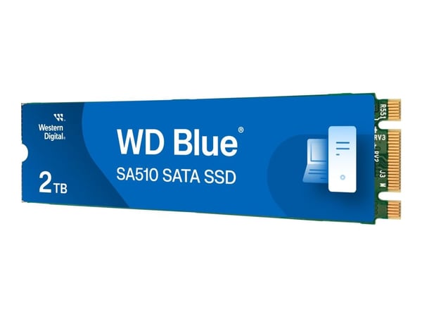 WD Blue SA510 - SSD - 2 TB - intern - M.2 2280 - SATA 6Gb/s