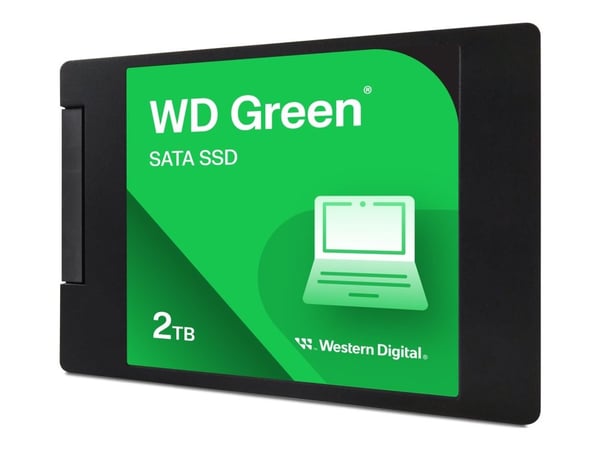 WD Green SSD WDS200T2G0A - SSD - 2 TB - intern - 2,5" - SATA 6Gb/s