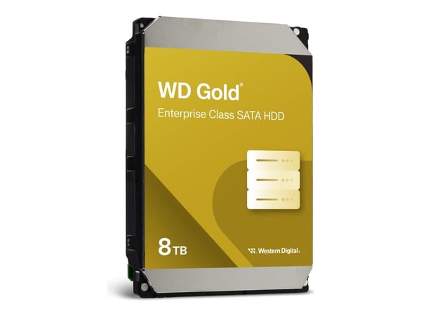 WD Gold WD8005FRYZ - Harddisk - 8 TB - intern - 3,5"