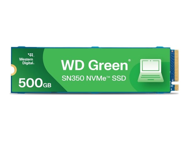 WD Green SN350 - SSD - 500 GB - intern - M.2 2280 - PCIe 3.0 x4 (NVMe)