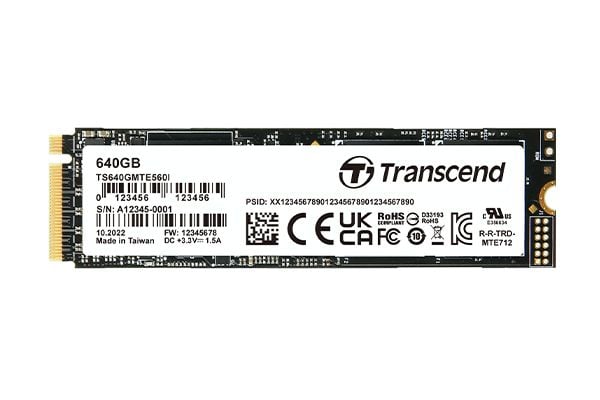 Transcend MTE560I, 80 GB, M.2