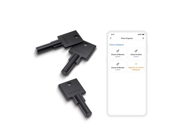 Netatmo NDL-K3U, Smartlåsenøkkel, 58 mm, 23 mm, 20 g, 60 mm, 11 mm