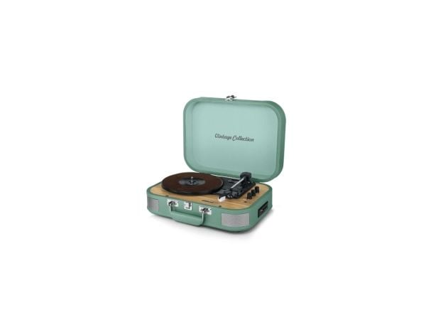 Muse MT-201WG, Automatisk, Turkis, 45,75,33 RPM, Rotasjon, 3,5 mm, 10 W