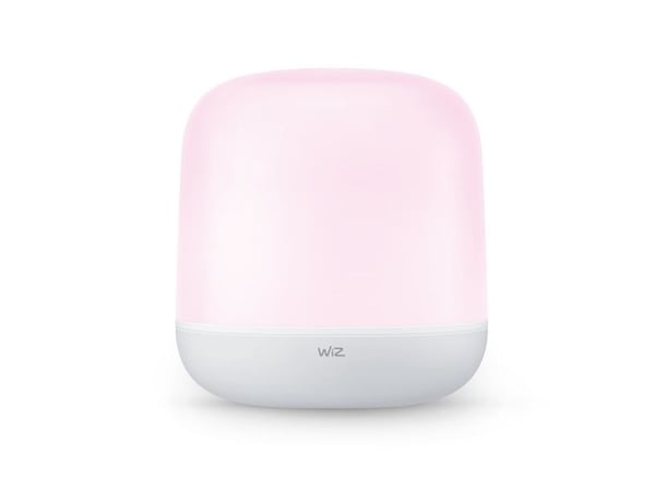 WiZ Hero-pöytävalaisin, Wi-Fi/Bluetooth, Valkoinen, LED, Ei vaihdettavissa oleva hehkulamppu, 2200 K, 6500 K