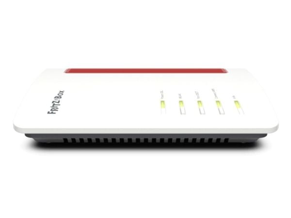 FRITZ!Box 7530 AX - Trådløs ruter - DSL-modem 4-portssvitsj - 1GbE - Wi-Fi 6 - Dobbeltbånd - VoIP-telefonadapter (DECT)