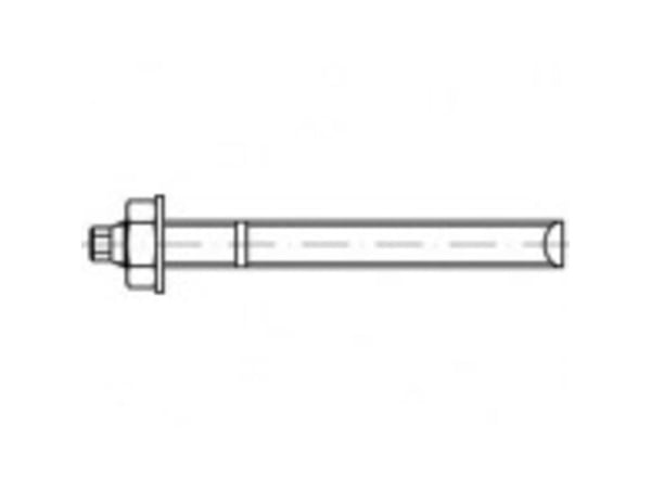 Alstertaler skruvar & precisionsdelar 887220100160300 ankarstång 300 mm, 10 st