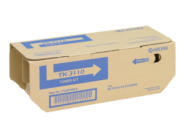 Kyocera TK 3110 - Svart - original - tonerpatron - for FS-4100DN, 4100DN/KL3, 4200DN, 4300DN, 4300DN/KL3, FS-4300DN