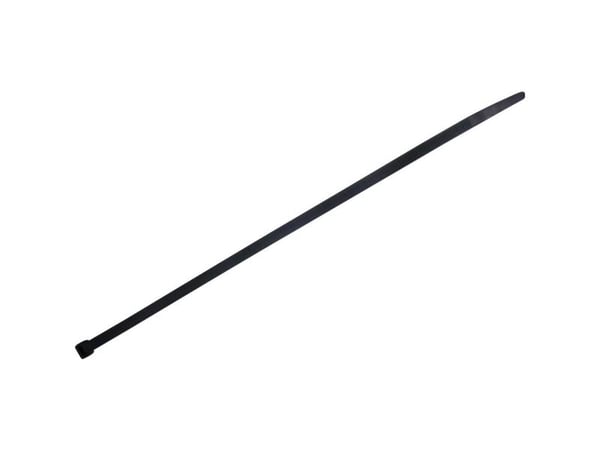 TRU COMPONENTS TC-BT-450-8.8-UVB kabelband 450 mm 8,8 mm svart UV-beständigt, 100 st