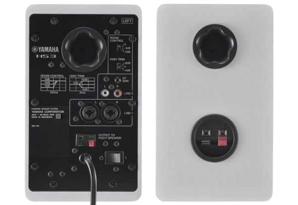 Yamaha HS3 White - aktive tovejs nærfeltsmonitorer, par