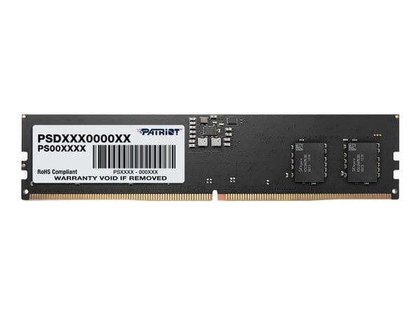 Patriot Signature Line - DDR5 - modul - 32 GB - SO DIMM 262-pin - 5600 MT/s / PC5-44800 - CL46 - 1.1 V - ej buffrad - icke ECC
