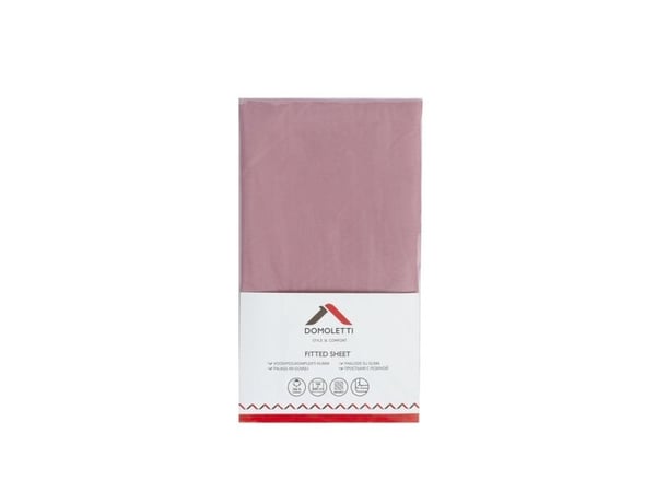 Domoletti KUMIVUODE SATIN 180X200+25 PINK