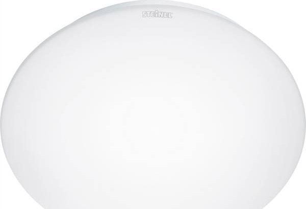 Steinel RS 16 - Vegg/taklampe - LED - 9.5 W - varmt hvitt lys - 3000 K - opal