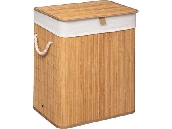 Tvättkorg 5five bambu brun 60 L