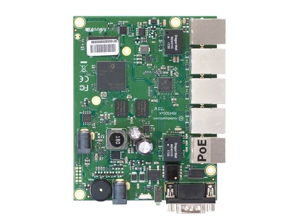 MikroTik RouterBOARD RB450Gx4 - Åpent brett, uten innkapsling - ruter 5-port svitsj - 1GbE
