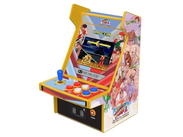 My Arcade Super Street Fighter II Micro Plyaer Pro, Multifärg, 6,98 cm (2.75"), USB Type-C, 3,5 mm, USB/Batteri, AA