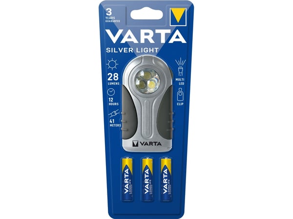 Varta Easy Line Silver Light - Lommelykt - LED