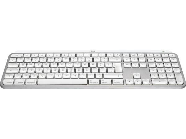 Logitech Master Series MX Keys S for Mac – Tastatur – full størrelse – bagasjebeskytter – trådløs – Bluetooth LE – QWERTY – US International