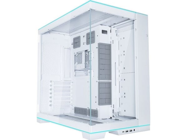 Lian Li 011 Dynamic EVO RGB 011 EVO RGB, Tower, PC, Vit, ATX, EATX, Mini-ITX, Gjuten aluminium, Stål, Härdat glas, Multi