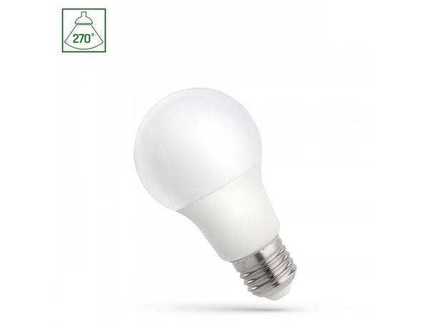 Spectrum LED LED-pære GLS E27 9W CW 6000K 840lm 230V