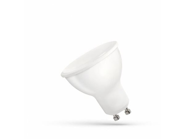 Spectrum LED-pære GU10 4W WW SMD - matt/hvit frostet (varm hvit)