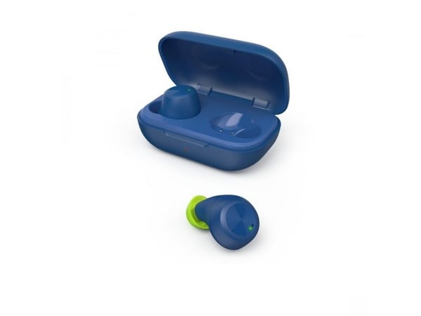 Hama Spirit Chop, True Wireless Stereo (TWS), Samtaler/musikk, 20 - 20000 Hz, 41 g, Hodesett, Blå