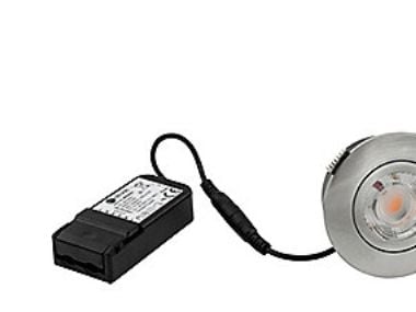Low Profile Flexible - G2 Ø75 2700K m/driver, børstet alu, rund, indendørs