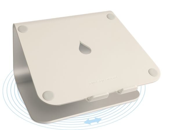Rain Design MSTAND360 LAPTOP STAND WITH 360, Kannettavan tietokoneen teline, Kulta, Alumiini, 30,5 cm (12"), 38,1 cm (15"), 38,1 cm (15")