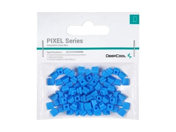 Deepcool PIXEL Series - System cabinet decorative bits - blå, pantone 299U (en pakke 100 deler)