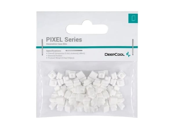 DeepCool PIXEL, Universaali, Muu, Kumi, Valkoinen, 9,8 g, 100 kpl