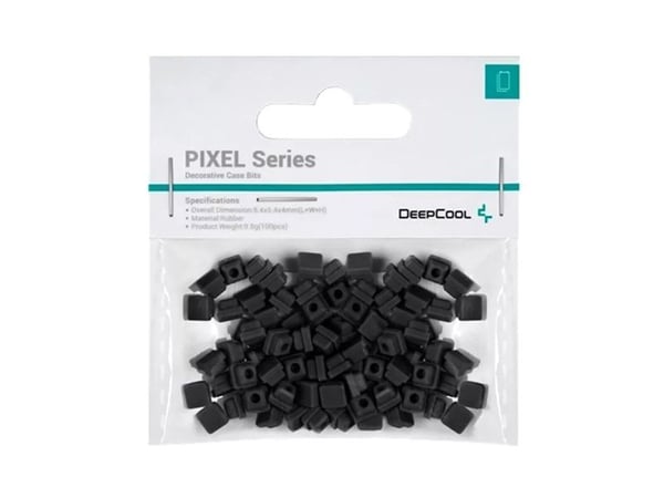 Deepcool PIXEL Series - System cabinet decorative bits - pantone black U (en pakke 100 deler)