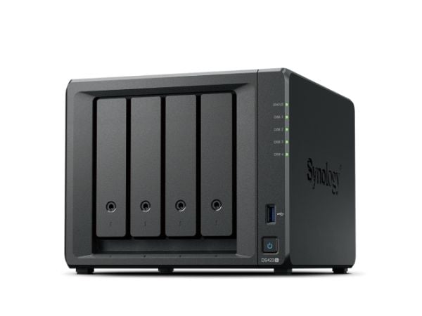 Synology DiskStation DS423+, NAS, Desktop, Intel® Celeron®, J4125, 2 GB, DDR4