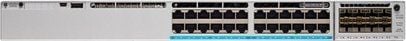 Cisco C9300L-24T-4G-A, Hallittu, L2/L3, Gigabit Ethernet (10/100/1000), Täysin kaksipuolinen, Telineasennus
