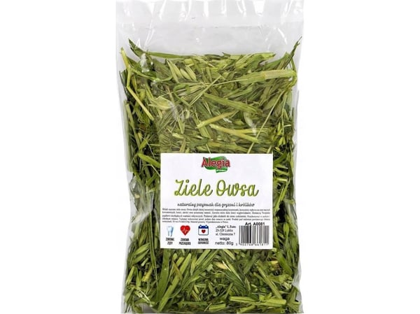 ALEGIA Oat herb - godbidder til gnavere og kaniner - 80g