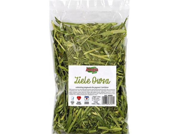ALEGIA Oat herb - godbidder til gnavere og kaniner - 80g