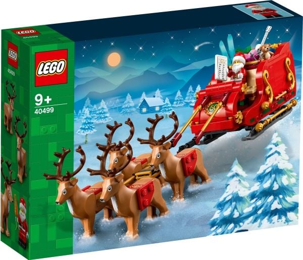 LEGO Iconic 40499 Julenissens slede