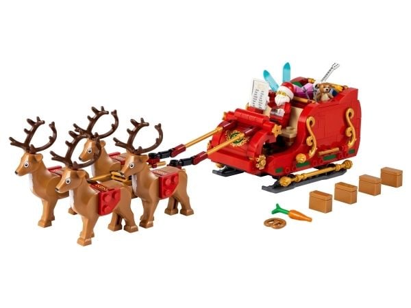 LEGO Iconic 40499 Julenissens slede