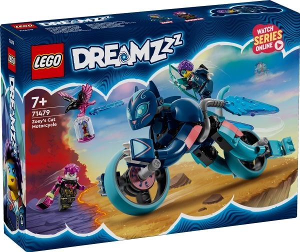 LEGO DREAMZzz 71479 Zoeys kattemotorsykkel