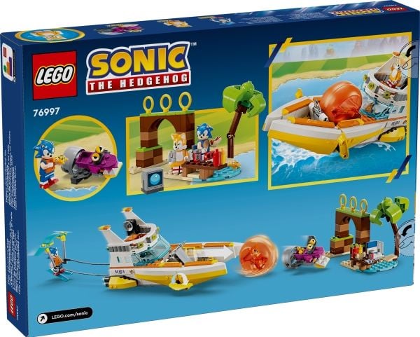 LEGO Sonic 76997 Tailsin seikkailuvene