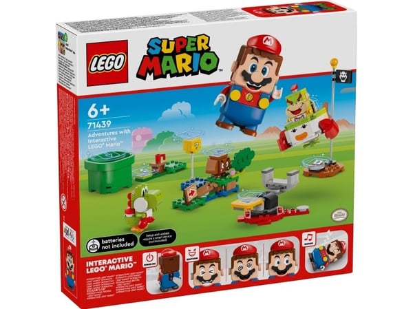 LEGO Super Mario 71439 På eventyr med interaktive LEGO® Mario™